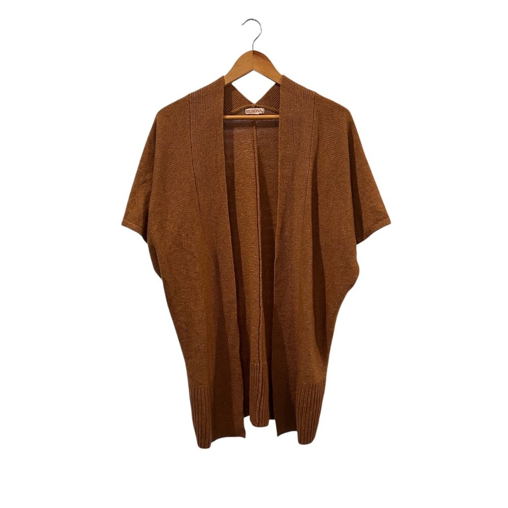 Merona Tan Knit Cocoon Cardigan Size XS